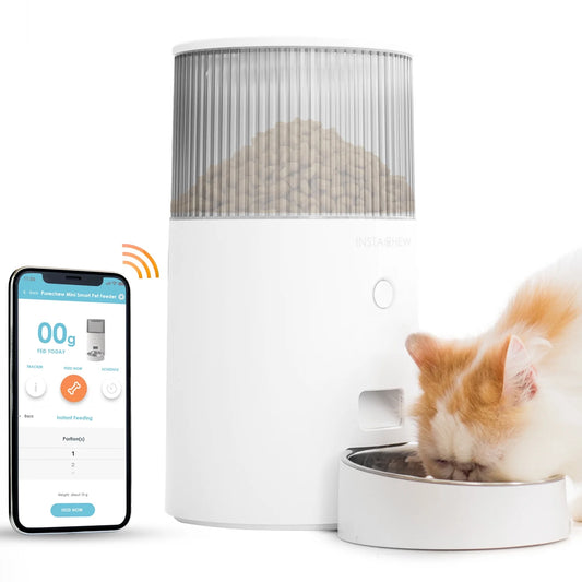 Purechew Mini Automatic Smart Cat Feeder, Smart Food Dispenser for Dogs and Cats