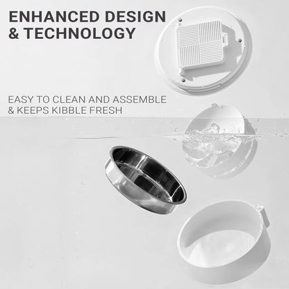 Purechew Mini Automatic Smart Cat Feeder, Smart Food Dispenser for Dogs and Cats